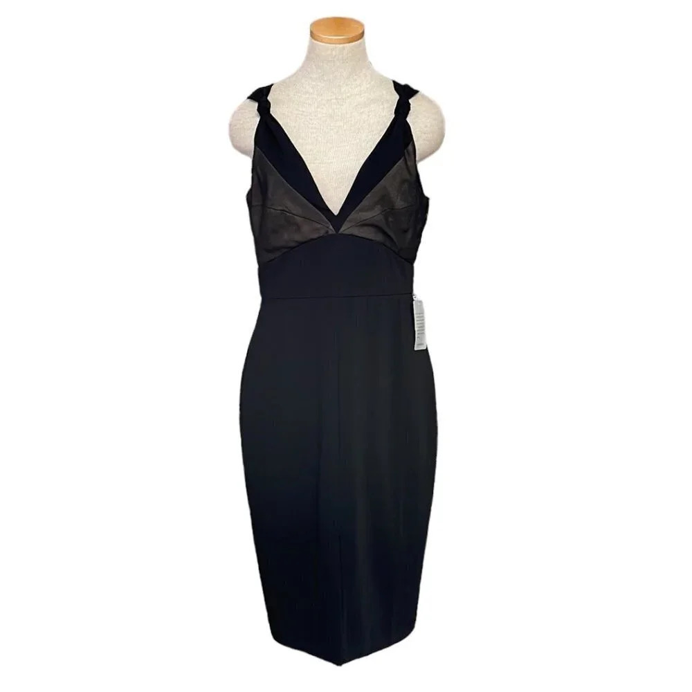 Harlyn Nordstrom Dress Sheath Cocktail NWT Black Medium